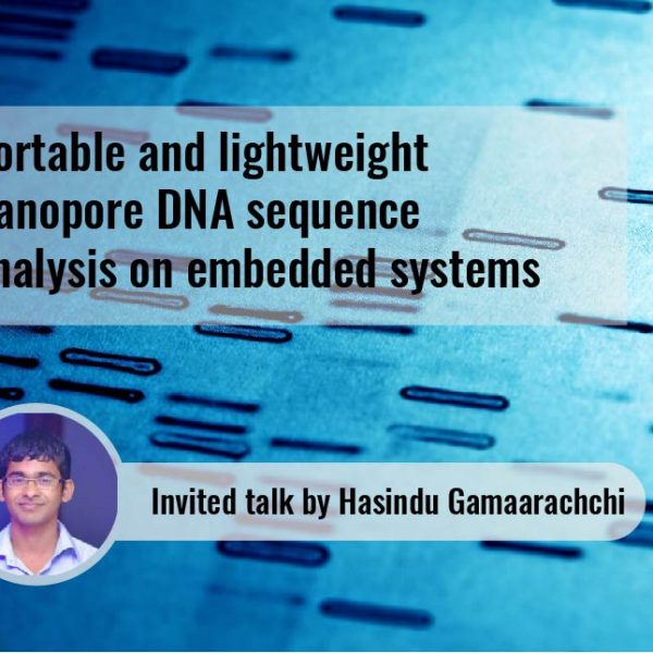 Invited talk by Hasindu Gamaarachchi