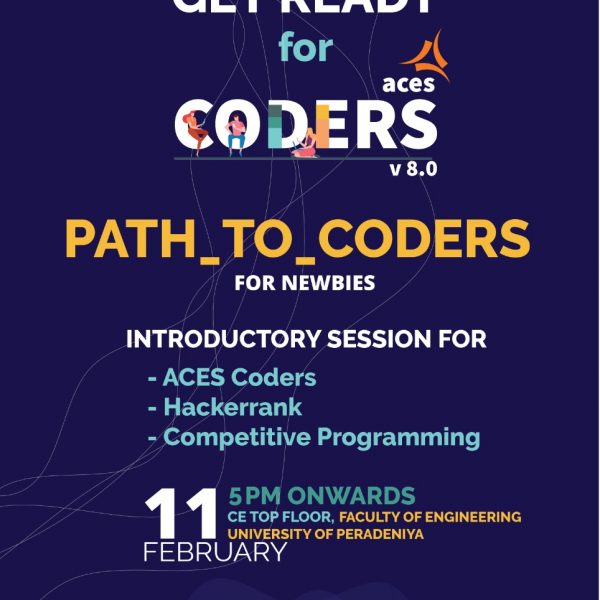 An introduction session about ACES Coders v8.0 for newbies