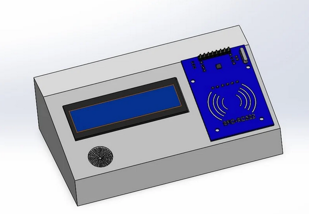 CAD Design of Smart Ticketing Device