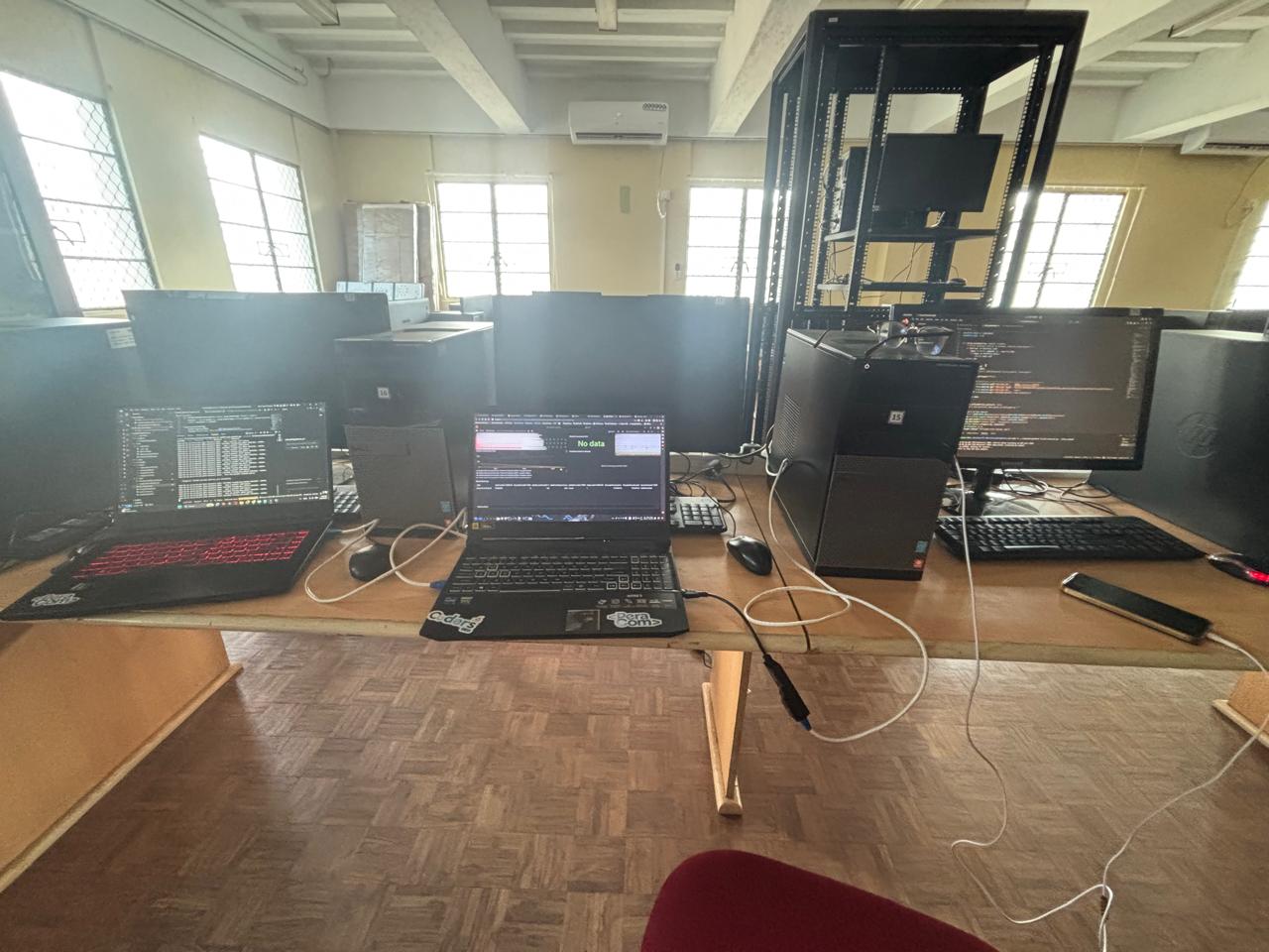 Physical Testbed Setup