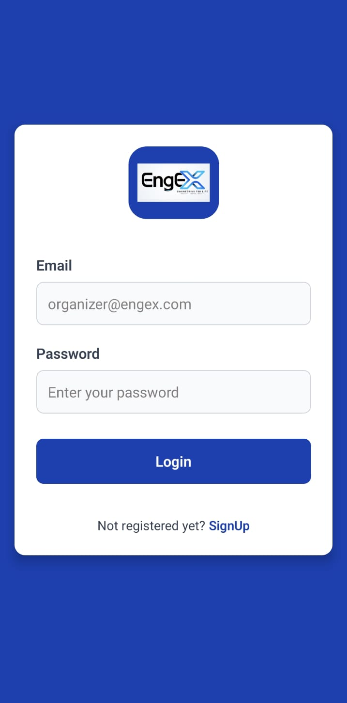 Login Screen