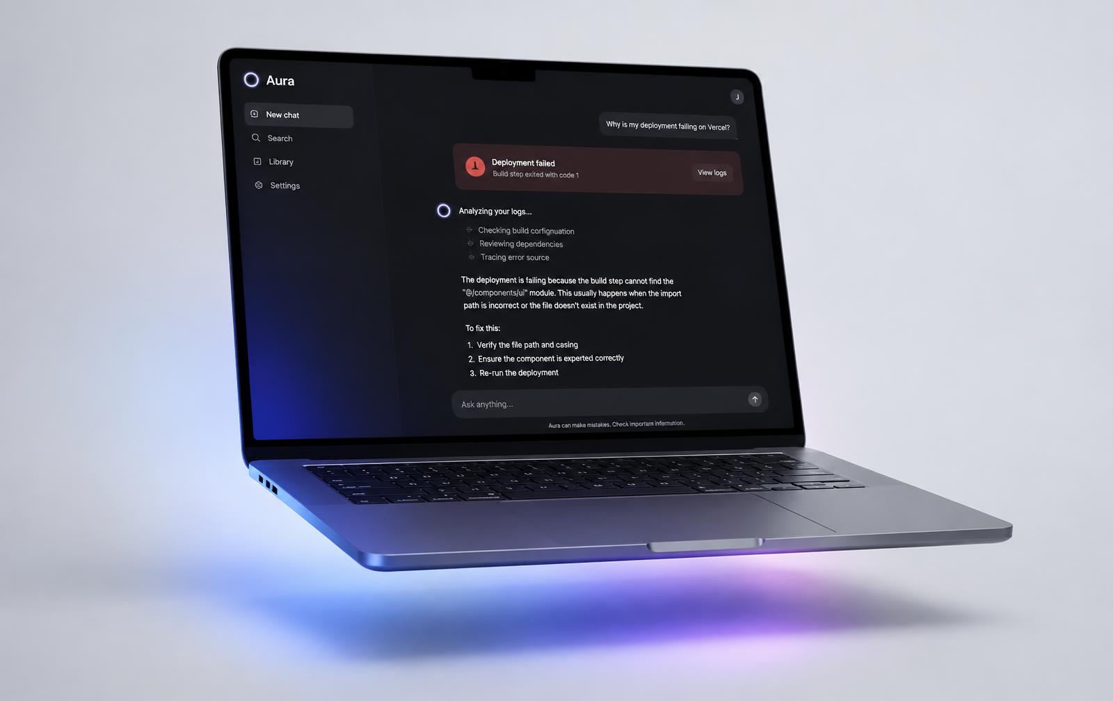AI Smart Assistant UI