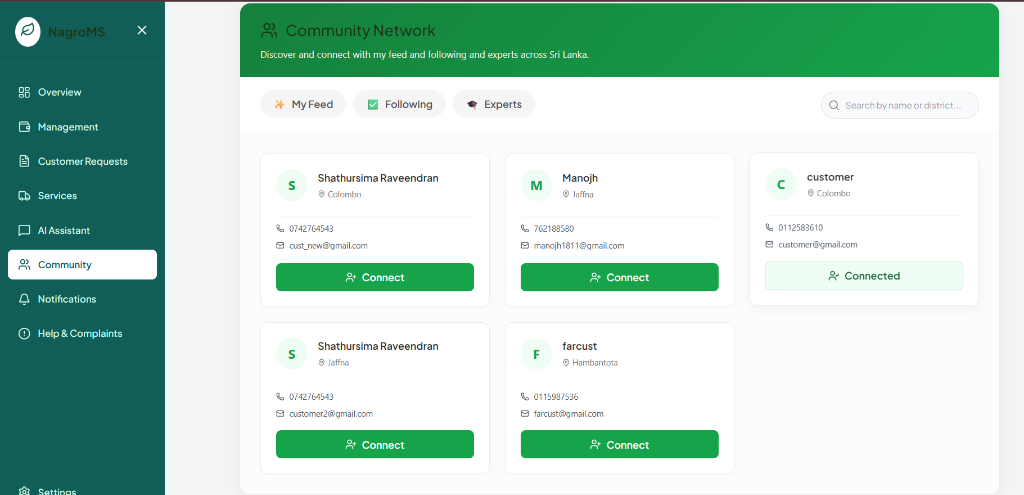 Customer Marketplace
