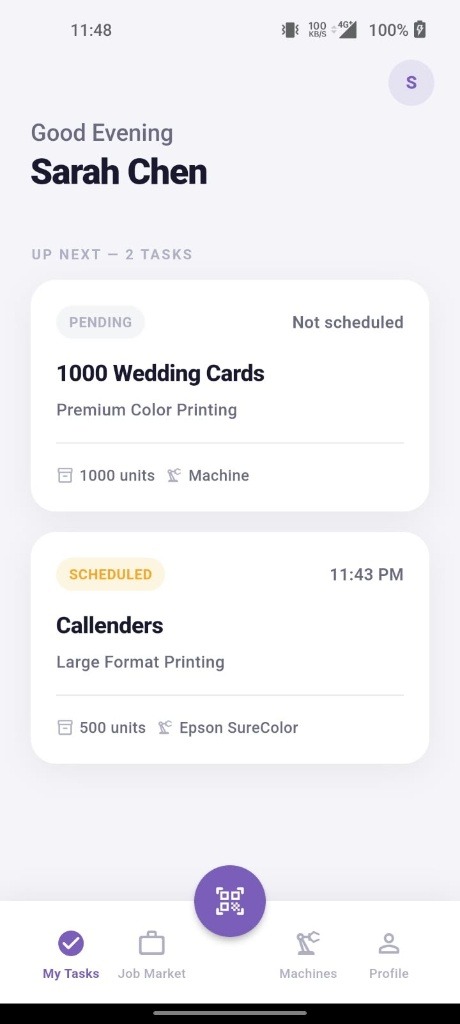 Mobile Worker Tasks