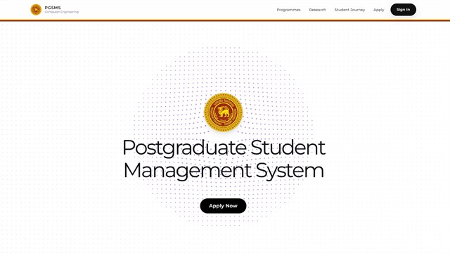 MPhil PhD Lifecycle Management System Thumbnail